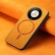 thumbnail image 5 of Magnetic Slim Case for Honor X9B with Camera Guard & Anti-Scratch Back Yellow, 5 of 6