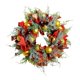 thumbnail image 1 of Guirnalda Colgante De Pared De Corona De Flores De Navidad De 50 Cm Para Vacaciones, Oficina, Jardín, Oro, 1 of 5