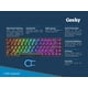 thumbnail image 2 of Teclado mecánico para juegos Geeky GK65 SE 65% 68 teclas, 2 of 8