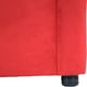 thumbnail image 4 of Sofá Mateo 1 Cuerpo - Tela Felpa Rojo, 4 of 5