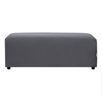 Bodevir - Banqueta Cali 3C Felpa 30 Gris