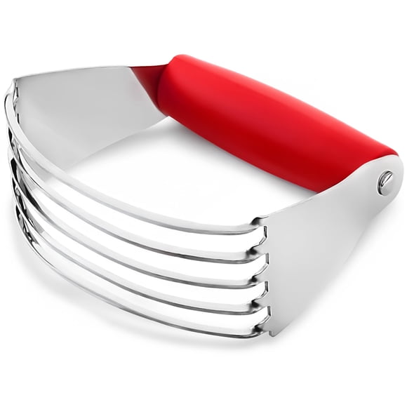 Batidora de masa Zulay Kitchen Professional de acero inoxidable roja