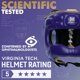 thumbnail image 5 of Cascos HIT N MOVE L/XL 56 cm Morado Air Armor, 5 of 7