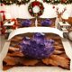 thumbnail image 1 of Amethyst Cluster Printed Duvet Cover Set Soft Duvet Cover + 2 Pillowcases Suitable for All Seasons Ideal for Home Bedroom and Guest Room Perfect Gift for Holida, 1 of 1