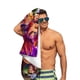 thumbnail image 5 of Super Mario Toalla de playa de secado rápido con diseño temático, regalo para mujeres y niñas, ideal para cumpleaños, fans, amantes de la música, uso en la playa o al aire libre, 78 × 150 cm, 5 of 6