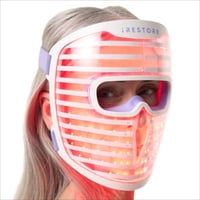Mascarilla Facial Led Light Therapy Irestore Con Azul, Infrarrojos Y Rojo