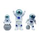 thumbnail image 3 of 3 Uds Estatuas De Astronauta Adornos De Astronauta Para Decoración De Tartas Manualidades Azul, 3 of 5