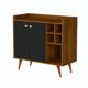 thumbnail image 2 of Mueble Arrimo Bar Estilo Retro Canela Negro, 2 of 7