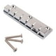 thumbnail image 2 of Cromo plateado 6 cuerdas stopbar cordal guitarra puente para guitarras eléctricas, 2 of 3