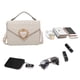 thumbnail image 4 of Bolsos cruzados para mujer, bolsos pequeños, bolso de hombro, bolso de noche con correa de cadena, 4 of 6