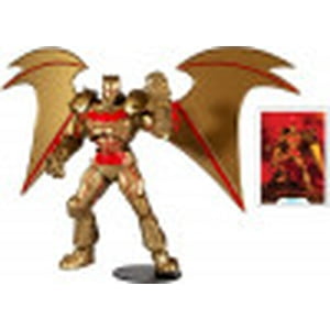 Figura De Acción Mcfarlane Toys Dc Multiverse Hellbat Gold Edition 7