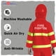 thumbnail image 4 of Disfraz de bombero para niños de Dress Up America con casco, 4 of 7