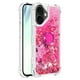 thumbnail image 3 of FOXDOCK Funda Glitter Líquida para iPhone 17 con Anillo Brillante, TPU Antichoques y Esquinas Reforzadas, Soporte, 3 of 6