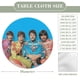 thumbnail image 2 of Los Beatles-theme Fitted Round Tablecloths Elastic Edged Table Covers Waterproof Table Cloth for Kitchen Holiday Party Tables Decor 150cm, 2 of 6