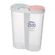 thumbnail image 1 of Organizador De Caja Dividida De Plástico Transparente Caja De Plástico Sin BPA Recipiente De Almacenamiento 2500ml Ovalado, 1 of 5
