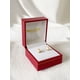 thumbnail image 1 of Aros De Perla Clasico Base Enchapada En Oro 18k 6mm, 1 of 3