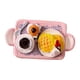 thumbnail image 3 of 1:6 1:12 Casa De Muñecas Comida En Miniatura Juguete Juego De Simulación Juguete De Cocina Para Artesanía Plato De Té Rosa, 3 of 3
