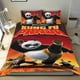 thumbnail image 1 of Kung Fu Panda Conjunto de sábanas temático, trío de piezas, cómodo y amigable con la piel, diseño único, regalo de decoración para el hogar para familiares, amigos y fans,140X210cm, 1 of 6