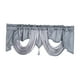 thumbnail image 2 of Cortina Con Bolsillo Para Barra, Decoración De Cenefa, Cortina Corta Para Baño, Dormitorio, Sótano, Gris, 2 of 5