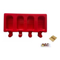 Genérico - Moldes De Silicona Para Helados Molde Paletas Helado Paleta