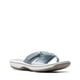 thumbnail image 3 of Chancletas Clarks Breeze Sea para mujer, azul y gris, talla 7, 3 of 9