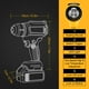 thumbnail image 2 of Pistola térmica inalámbrica Synxiter para batería Dewalt de 20 V, 350 W, 300-550 °C, 2 of 3