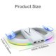 thumbnail image 2 of Soporte Vertical RGB AARONMEI para Consola PS5 Slim con Base de Carga y Gancho para Auriculares Negro, 2 of 3