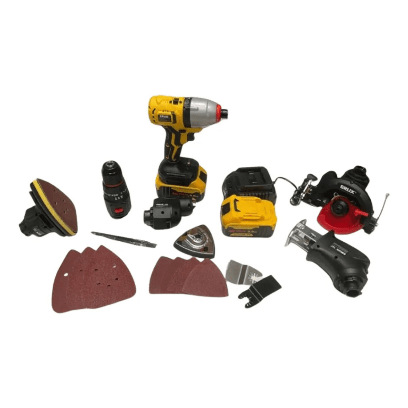 Erux - Kit Taladro Multifuncional Er6-1 / Profesional