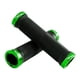 thumbnail image 2 of Puños Ozono Bicicleta Doble Lock Grip Manillar Mtb negro, 2 of 3