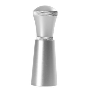 Magideal - Agitador De Café Manual, Herramienta Con Mango De Aleación De Aluminio, Agitador De Café Con Estante De Soporte, Distribuidor Profesional De Agitación Argén