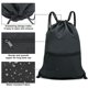 thumbnail image 4 of Mochila con Cordón HOLYLUCK Negra para Gimnasio, 4 of 8