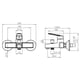 thumbnail image 5 of Monomando Tina Ducha Cromo Modena, 5 of 5