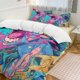 thumbnail image 1 of Monkey D Luffy Bed Duvet Cover Funny Anime Cartoon Bedding Sets Lightweight 3 Piece Comforter Sets, 1 of 5