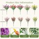 thumbnail image 3 of Flores artificiales ShareConn para decoración de exteriores, 24 unidades, 3 of 9