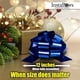 thumbnail image 3 of Lazo para Regalo InstaBows 30 cm Grande Azul Metálico con Cuerda para Tirar, 3 of 8