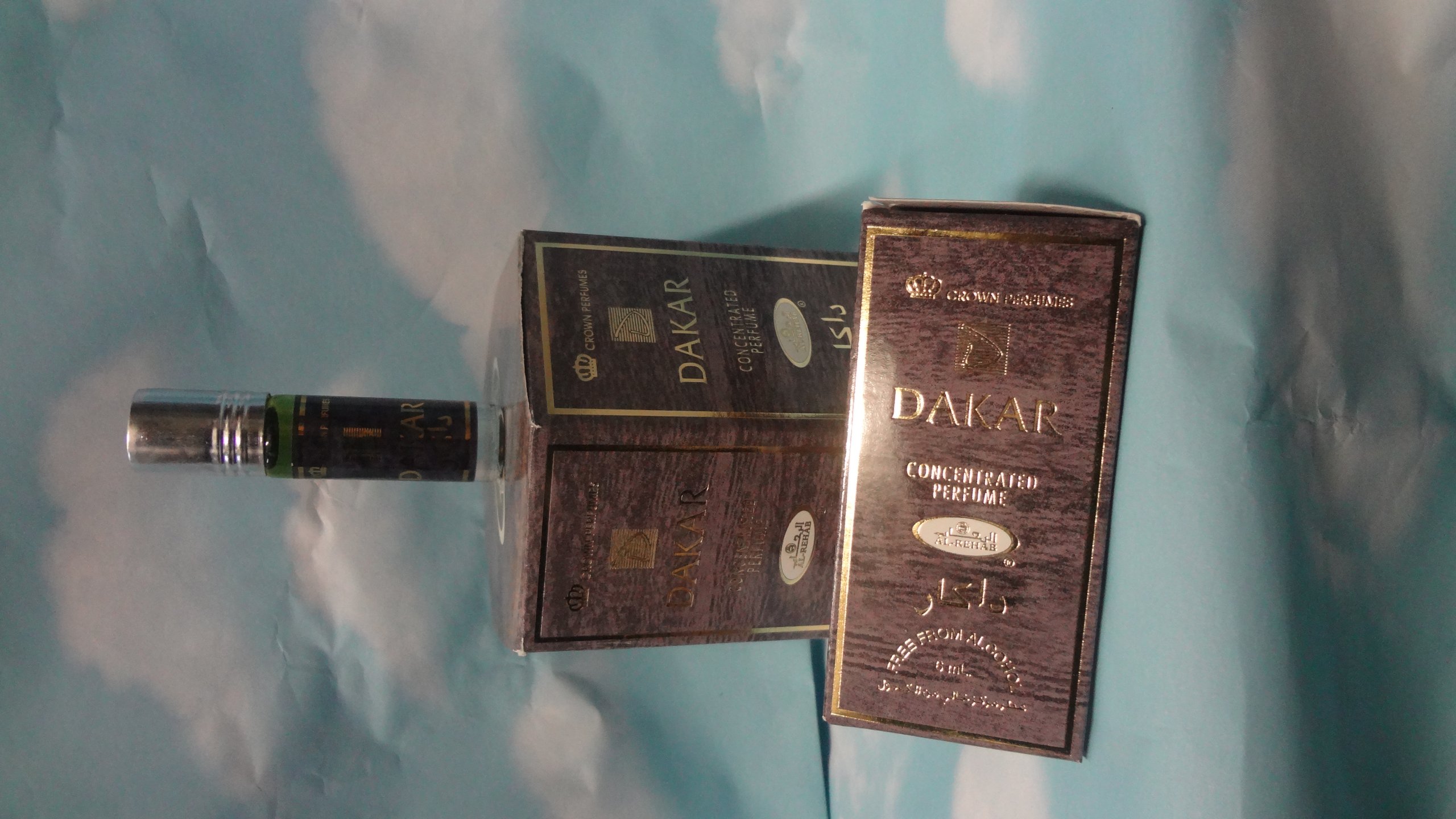 Aceite Perfumado Al-Rehab Dakar, 6 Ml, Roll-On Crown Perfumes