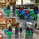 thumbnail image 5 of Disfraz Dinosaurio Inflable Para Niños Verde Rex, 5 of 5