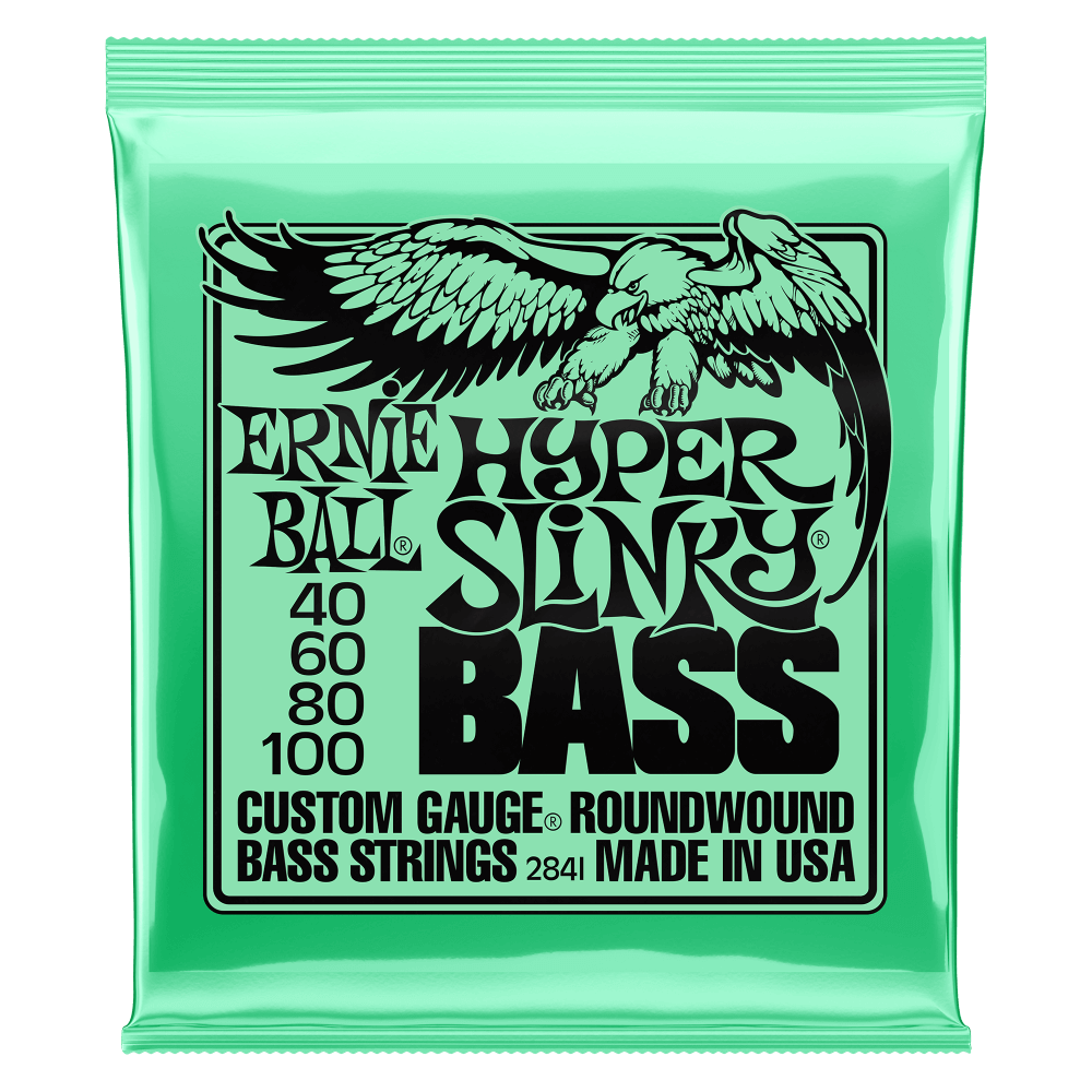 Cuerdas Bajo Eléctrico Hyper Slinky 40-100 Ernie Ball 2841