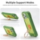 thumbnail image 3 of Funda para Apple iPhone 14 Pro Max de 6.7 Pulgadas con Soporte de Doble Anillo, Soporte Giratorio de 360°, PC+silicona, Cubierta de Teléfono a Prueba de Golpes de Grado Militar de Alta Resistencia,, 3 of 6