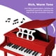 thumbnail image 3 of Mini Piano De Cola Para Niños Rojo Con Accesorios, 3 of 7