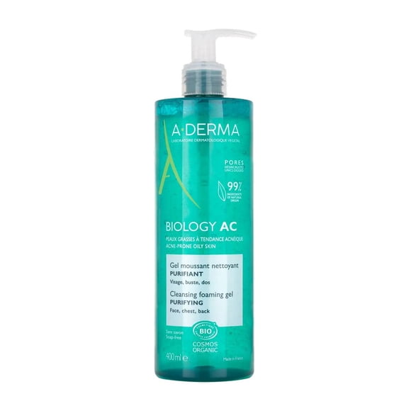 Limpiador Facial A-Derma Biology AC 400 ml