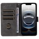 thumbnail image 4 of Funda Billetera para iPhone 17E con Soporte - Cartera de Cuero con Ranuras Negro, 4 of 5