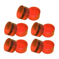 Magideal - 10 Piezas De Repuesto De Punta De Salto De Rotura, Piezas Duras De Acrílico, Accesorios De Reparación, Punta De Taco De Billar Para Jugadores De Billa Rojo