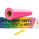 thumbnail image 1 of Vinilo Adhesivo HTVRONT 30 cm x 12 m Rollo Neon Rosa, 1 of 6