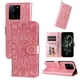 thumbnail image 5 of Funda tipo cartera FOXDOCK para Xiaomi 13T , diseño girasol en relieve, cuero PU, cierre magnético, soporte y tarjetero, 5 of 5