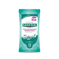 Toallitas Desinfectante Multiuso 72Un - Sanytol