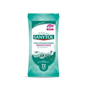 Toallitas Desinfectante Multiuso 72Un - Sanytol