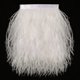 thumbnail image 1 of Ribete de cinta decorativa SOGUGOM blanco con plumas de avestruz 5‑7 pulg 2 yds, 1 of 6