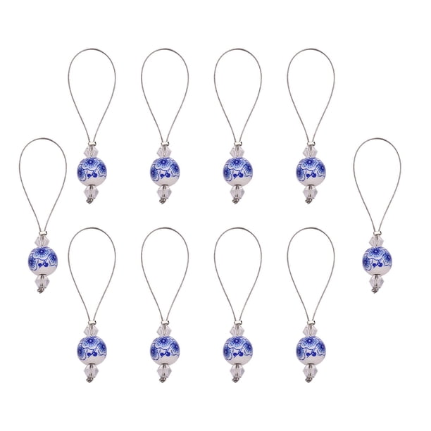 Clip de marcadores de puntada, artesanías extraíbles portátiles, anillo marcador de ganchillo reutilizable, marcadores de costura para accesorios de 10 piezas estilo A.