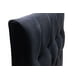thumbnail image 2 of Respaldo 1,5 Plazas Felpa Negro Cp Seve, 2 of 2